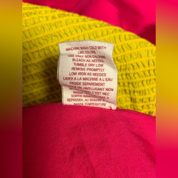 Maeve Anthropologie Parading Hues Strapless Color Block Dress Size 4 - Picture 12 of 16